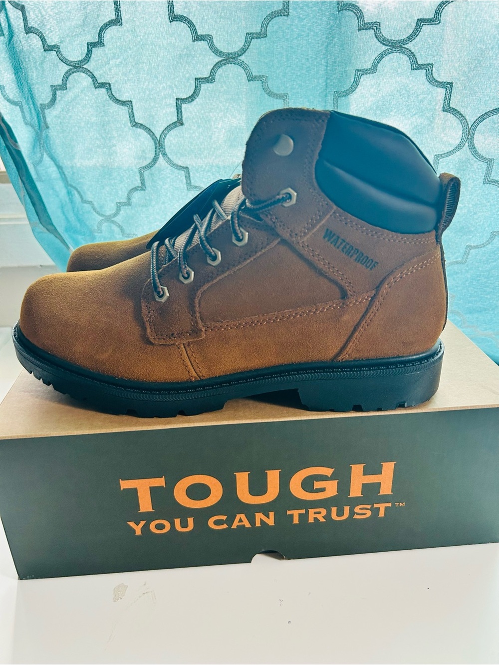 Brahma Waterproof Brown Men’s Work Boots
